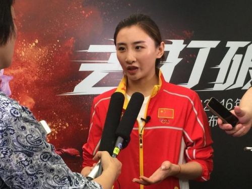 里约奥运 何雯娜自嘲混进奥运 拿到资格一个