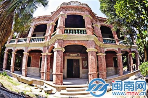 后座洋楼主体已修缮完工，呈现古风古貌