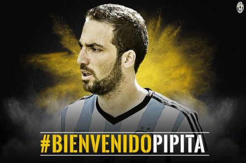 伊瓜因加盟尤文图斯 9000万身价创意甲转会记