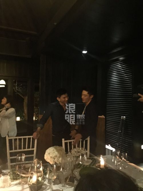 霍建华林心如婚礼欢迎晚宴照片 舒淇胡歌刘涛