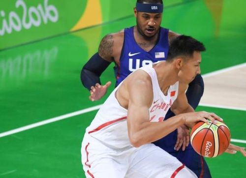 奥运男篮易建联独砍25分视频回放 首站中国V