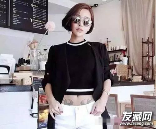 侧分波波头造型小S的发型学生(图)雪糕头经典图片