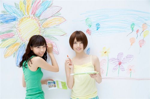 日本偶像女团乃木坂46萌妹吊带写真清凉一夏