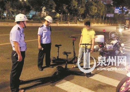 交警开展专项整治行动