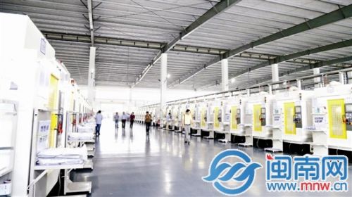 智能化技術(shù)改造后的通達(dá)公司生產(chǎn)車間