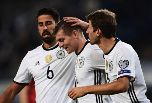 世预赛德国3-0捷克 穆勒梅开二度克罗斯贴地斩