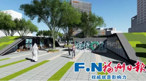 ▲改造后的地面（效果图）