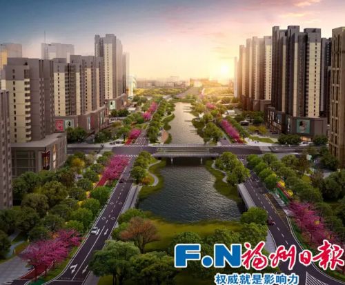 ▲未来：火车南站中央大道效果图