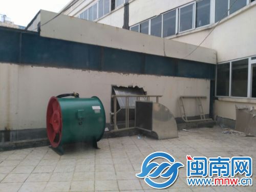 准备安装的消防排烟风机