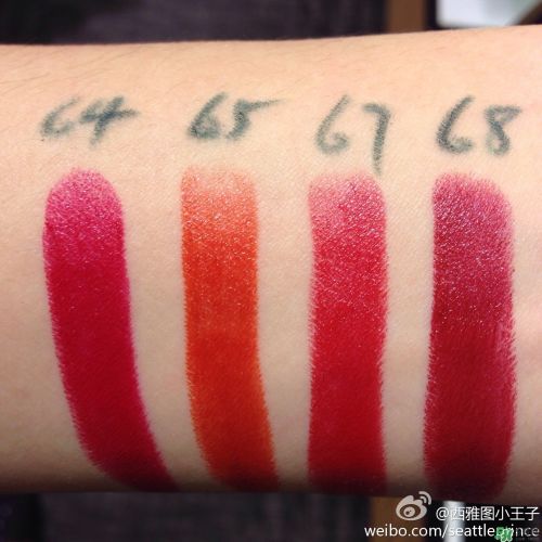 ysl方管口红哪个颜色好看 圣罗兰方管试色效果