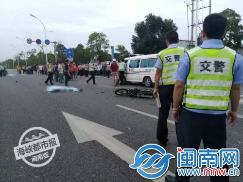 石獅市香江路與福輝路十字路口