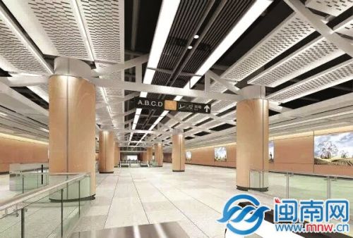 重点站吕厝站装修效果图