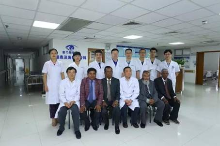 斯里兰卡眼捐献协会来厦签约共建国际联合眼库