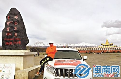 徐建火在西藏的旅途中