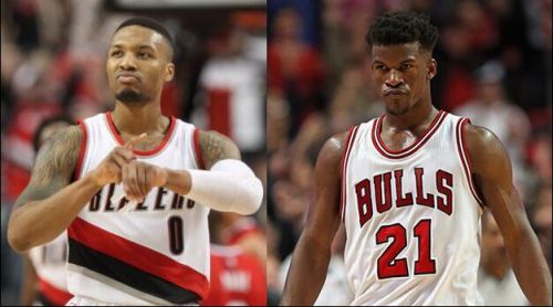 16日NBA视频直播公牛vs开拓者 利拉德PK巴特