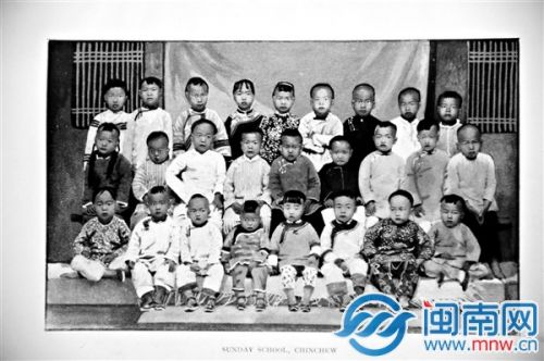 泉州星期日读书的孩子