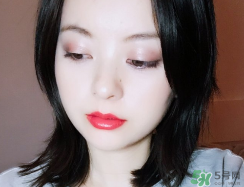 娇兰344试色 娇兰344口红效果图