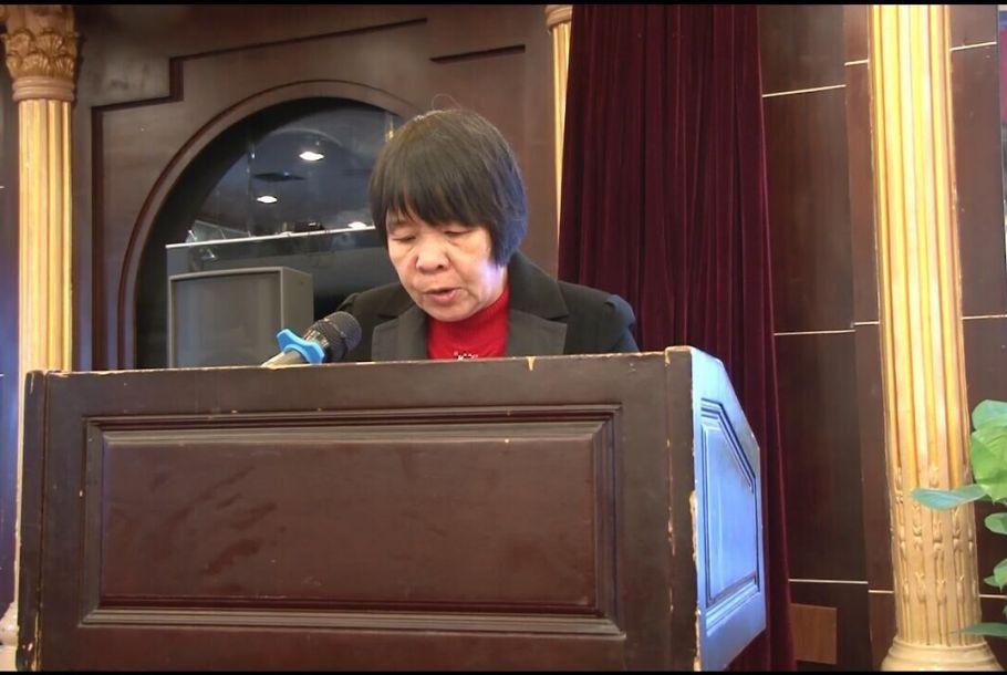 泉州市老龄办副主任商黎霖致辞
