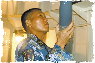 美国海军环太官方网站登载中国海军战士照片和