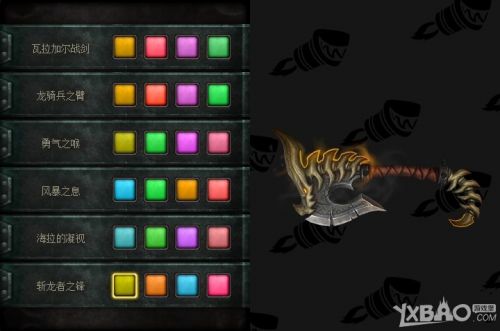 魔兽世界BOSS尼索格 掉狂暴战神器外观