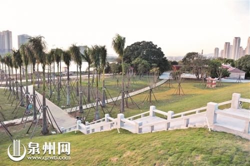 溪墘景观桥昨吊装通行 泉州水线慢道实现全线直通 溪墘景观桥昨吊装通行 泉州水线慢道实现全线直通