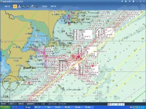 事故发生在漳州东山岛以东10海里附近水域