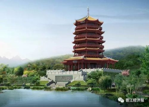 【七律】《晋江八仙阁》庄灿煌