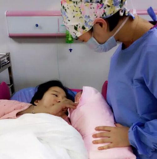 无痛分娩喜得贵子母子平安