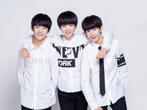 欢乐颂五美TFBOYS 春晚合唱《美丽中国年》