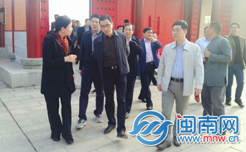 福建省旅游局局长吴贤德到漳州调研