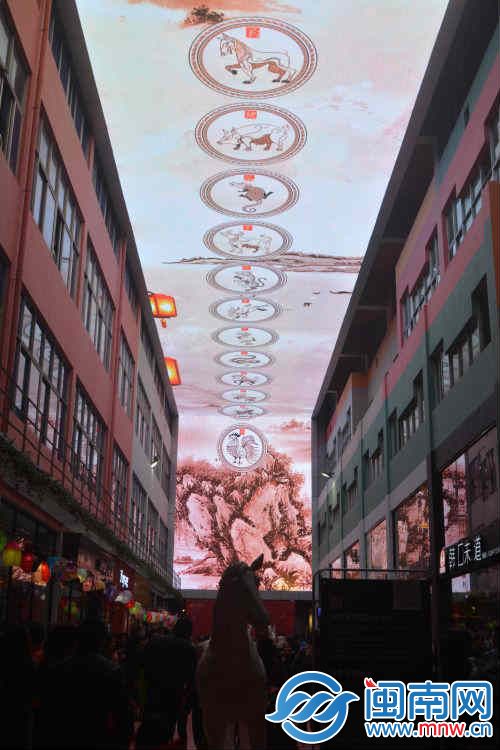 天幕展示十二生肖