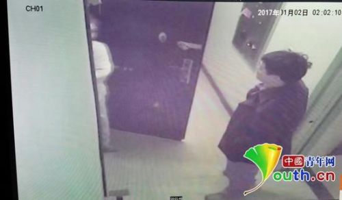 女方家监控所拍