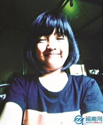 ▲去年夏天，怡萍还胖乎乎的