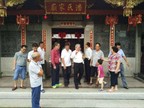 新加坡南安会馆“追根溯源南安游” 访问团乐峰