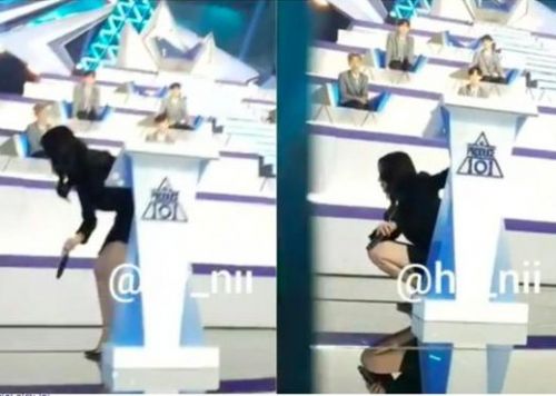 宝儿《PRODUCE 101》穿高跟鞋直播3小时 最