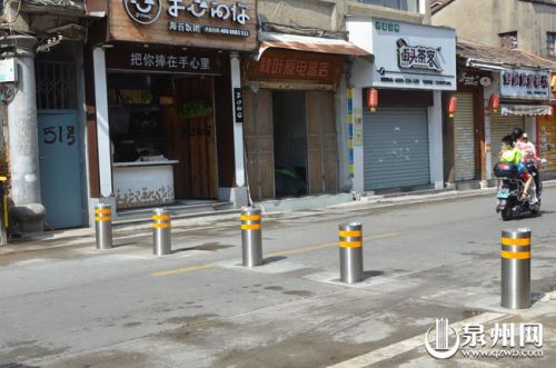 升降桩升起