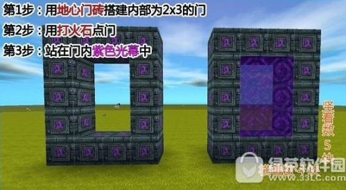 迷你世界地心门怎么做 迷你世界地心门框制造方法流程1