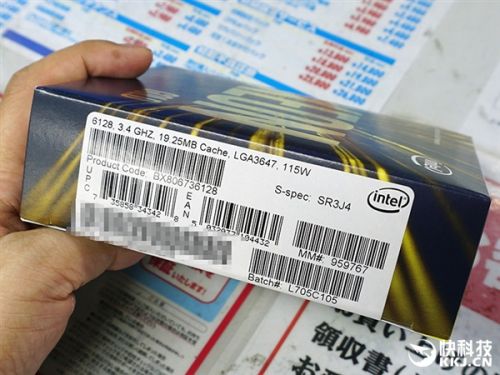 Intel金牌至强Xeon Gold 6128开卖:6核心要价1