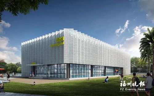 游泳馆效果图。