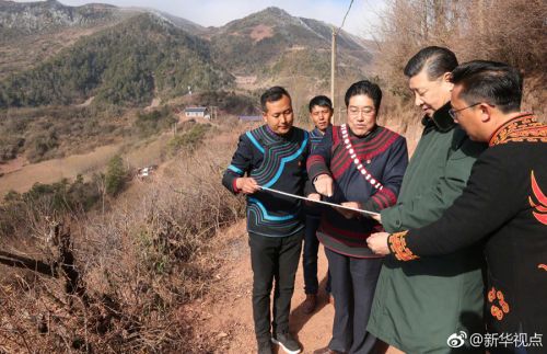 习近平给大凉山村民支招致富路