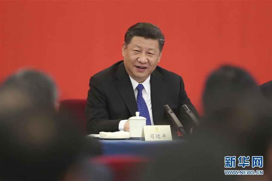 习近平看望参加政协会议的民盟致公党无党派人士侨联界委员