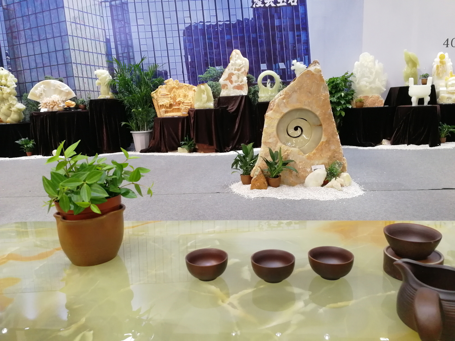 玉石制作的各种工艺品