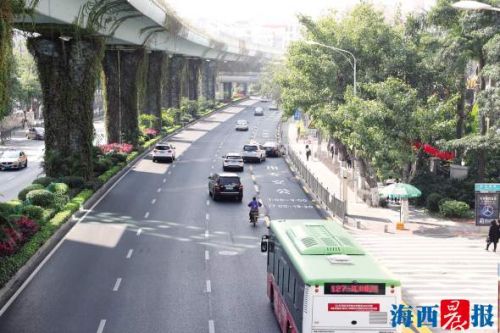 厦门&ldquo;公交专用道&rdquo;预计春节前投用 高峰时段社会车辆不能进