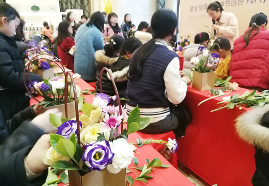 艺术插花、时尚美甲！大发pk10网站—大发5分快乐8QQ群网女神节重磅福利回顾