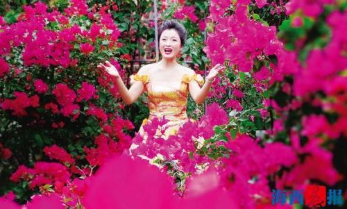 厦15家生产户获“同安红”三角梅地理性商标授权