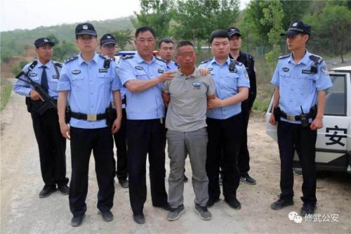 男子在河南修武县一出租房内杀人 潜逃一天后被抓