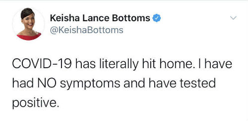 美国亚特兰大市市长感染新冠肺炎