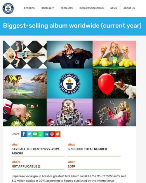 兰组合2019年专辑销量破吉尼斯世界纪录专辑销量多少