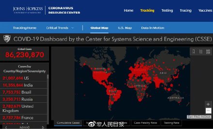 美国已有5个州发现变异病毒 已在美国&ldquo;人传人&rdquo;
