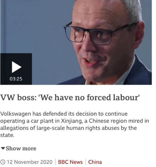 整天抹黑中国的BBC记者跑了